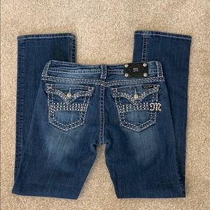 Miss Me (Buckle) Easy Boot Jeans, 28